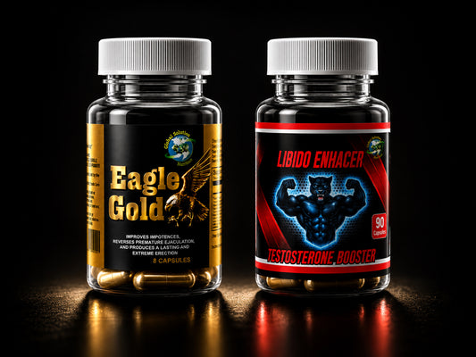 Combo Potencia Masculina — Testosterona + Eagle Gold
